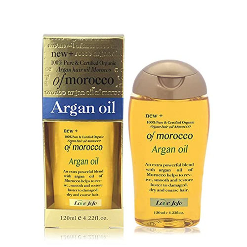 روغن مو آرگان برند لاو جوجو ۱۲۰ میل