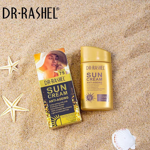 کرم ضد آفتاب بدون رنگ دکتر راشل spf 75